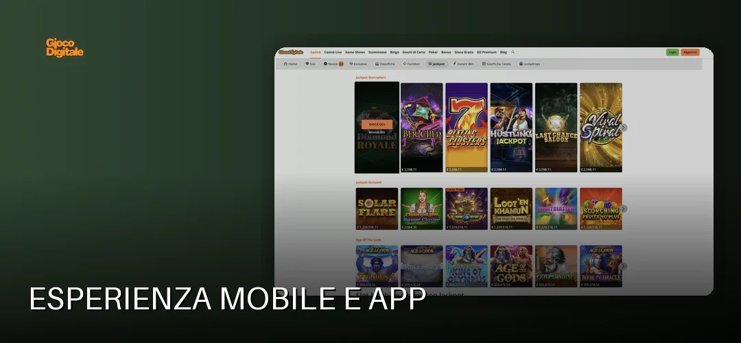 Gioco Digitale promotional banner